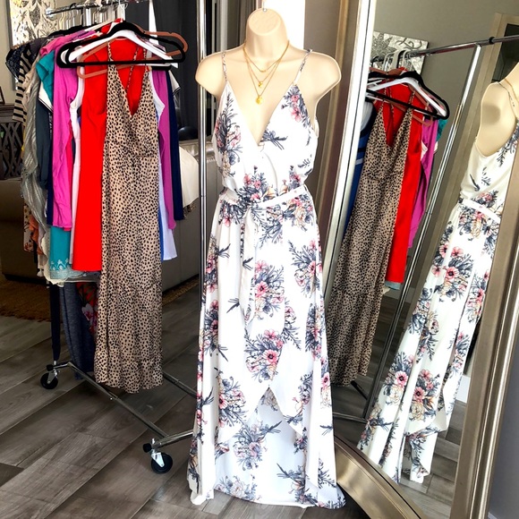 Summer of 💗 love Medium Floral Summer Dress - Picture 6 of 8